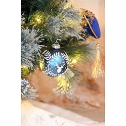 Dekoráció akasztós 8x8x9 cm 3 féle