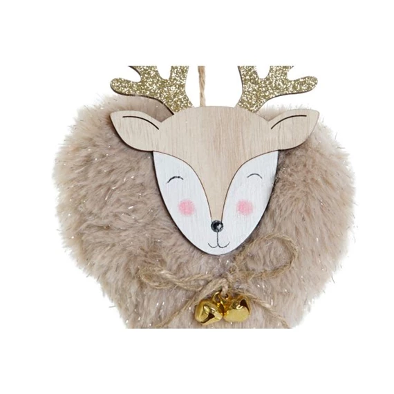 Dekoráció akasztós rénszarvas 11x4x12 cm 2 féle