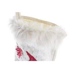 Dekoráció akasztós zokni 25x1x50 cm