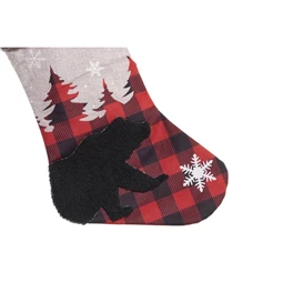 Dekoráció akasztós zokni 27x2x48 cm 2 féle