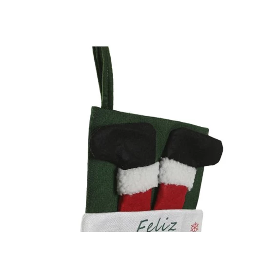 Dekoráció akasztós zokni 28x2x50 cm