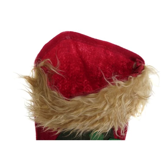 Dekoráció akasztós zokni 28x3x50 cm