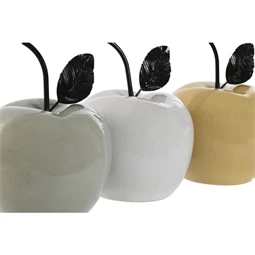 Dekoráció alma 12x12x16 cm 3 féle