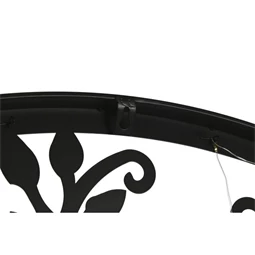 Dekoráció falra LED-es fa 99x2x99 cm