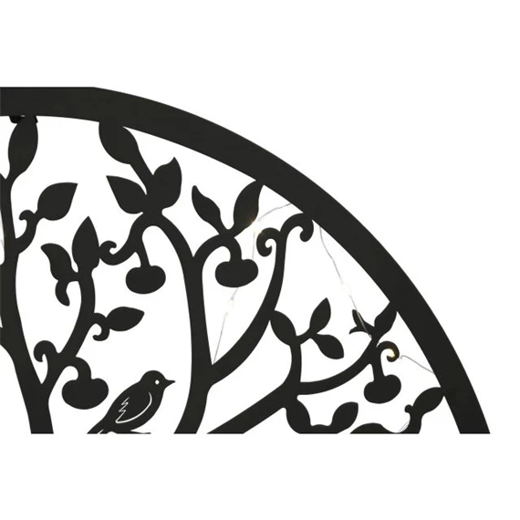 Dekoráció falra LED-es 60x2x60 cm