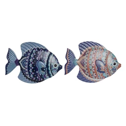 Dekoráció falra, hal 30,5x1x26 cm 2 féle