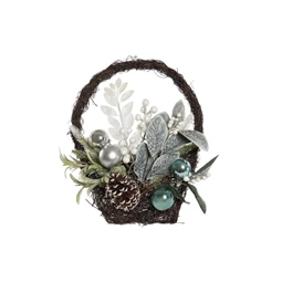 Dekoráció falra, kosár 30x10x40 cm