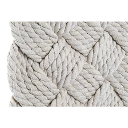 Dekoráció falra kötéllel, fonott 33x3x67 cm