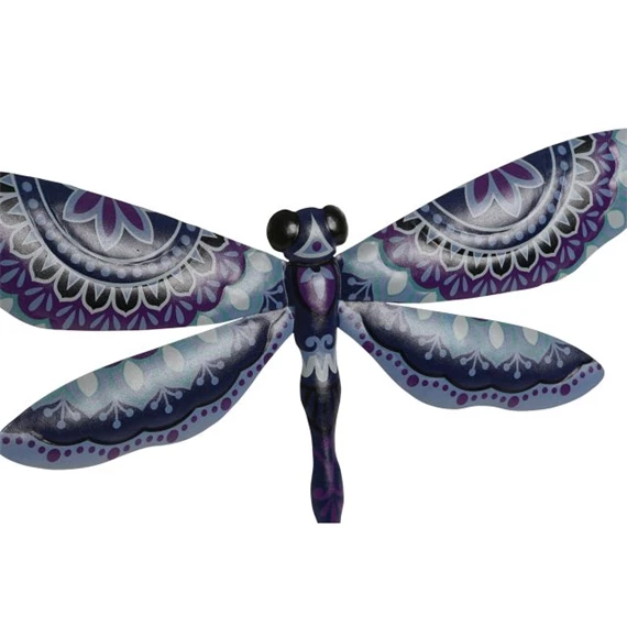 Dekoráció falra, szitakötő 46x1x28 cm 2 féle