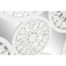 Dekoráció falra, tükörrel 90x1,5x90 cm