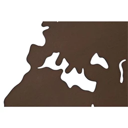 Dekoráció falra, világtérkép 98x1x98 cm 3 féle