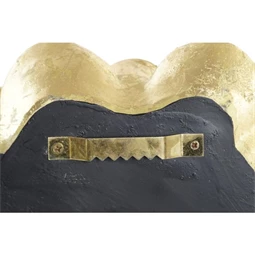 Dekoráció falra, virág 23x6x23 cm