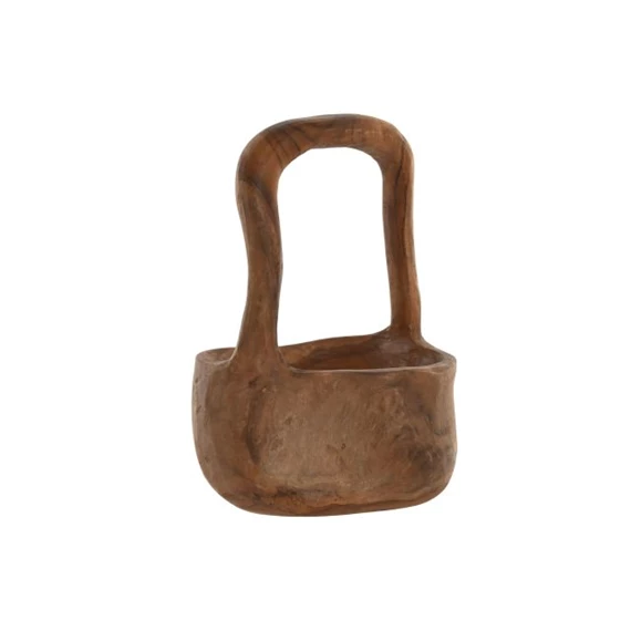 Dekoráció faragott 20x18x35 cm