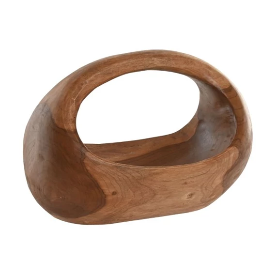 Dekoráció faragott 36x18x25 cm