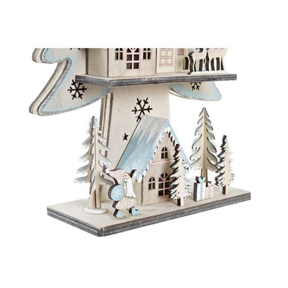 Dekoráció fenyő, LED-es 23x9x47 cm 2 féle