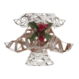 Dekoráció fenyő LED-es 40x20x56 cm 2 féle