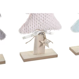 Dekoráció fenyő 16x6x39 cm 3 féle