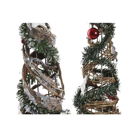 Dekoráció fenyő 14x14x51 cm 2 féle