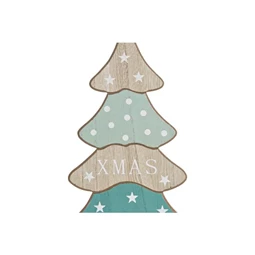 Dekoráció fenyőfa 19x8x45 cm 2 féle