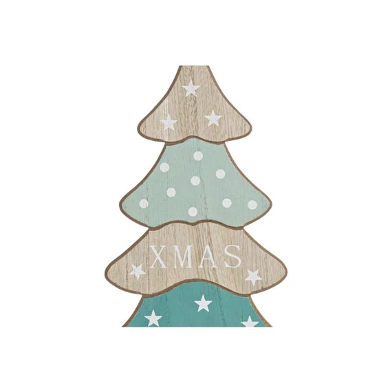 Dekoráció fenyőfa 19x8x45 cm 2 féle