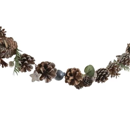 Dekoráció fenyő girland 7x7x150 cm