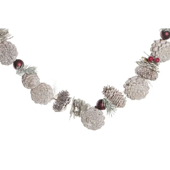 Dekoráció girland tobozos 8x8x150 cm