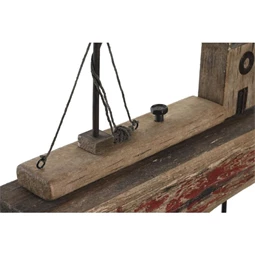 Dekoráció hajó 38x8x30 cm