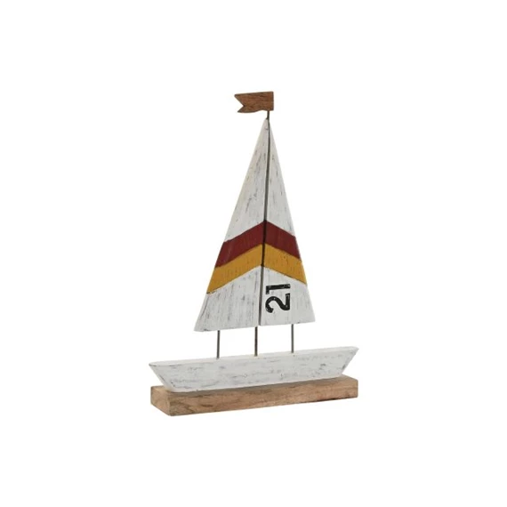 Dekoráció hajó 34,5x8x45 cm