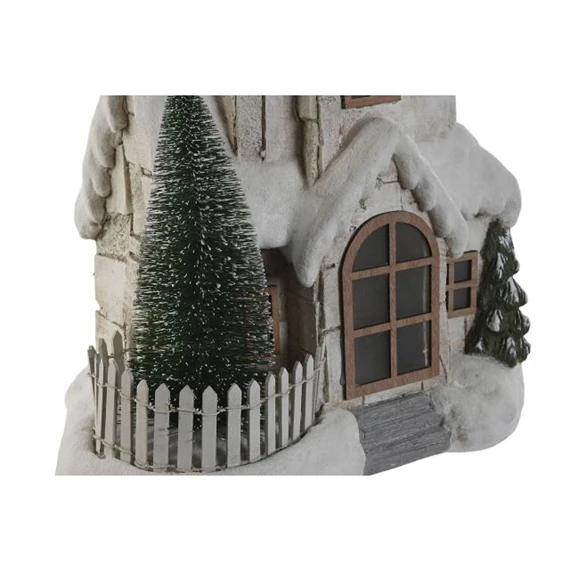 Dekoráció ház, LED-es 35x20x51 cm