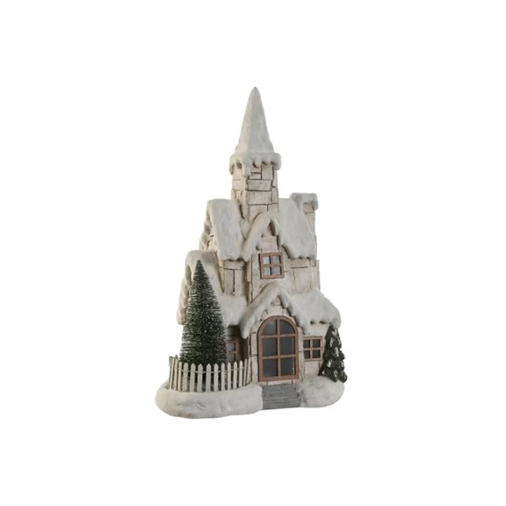 Dekoráció ház, LED-es 35x20x51 cm