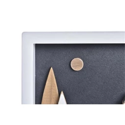 Dekoráció házakkal 15x3,5x15 cm