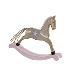 Dekoráció hintaló 19x5x16 cm