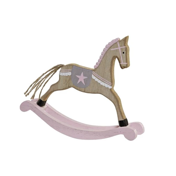 Dekoráció hintaló 19x5x16 cm