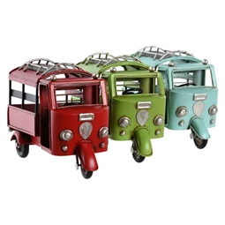 Dekoráció jármű 16x7x10 cm 3 féle