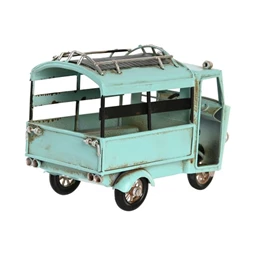 Dekoráció jármű 16x7x10 cm 3 féle