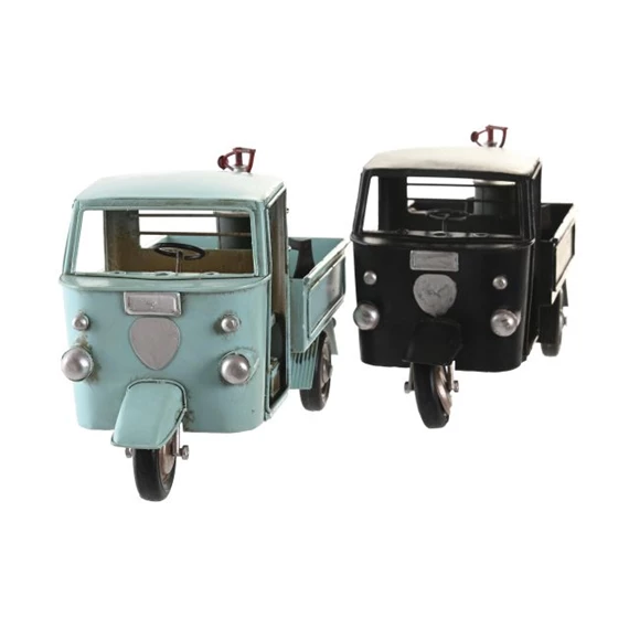 Dekoráció jármű 25x11x13,5 cm 2 féle