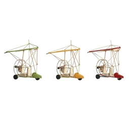 Dekoráció jármű 32x18,5x25 cm 3 féle