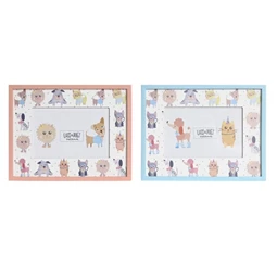 Dekoráció kutyás, macskás 22,5x1,5x17,5 cm 2 féle