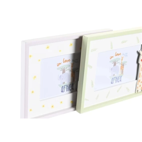 Dekoráció elefántos, zsiráfos 22,5x1,5x17,5 cm 2 féle