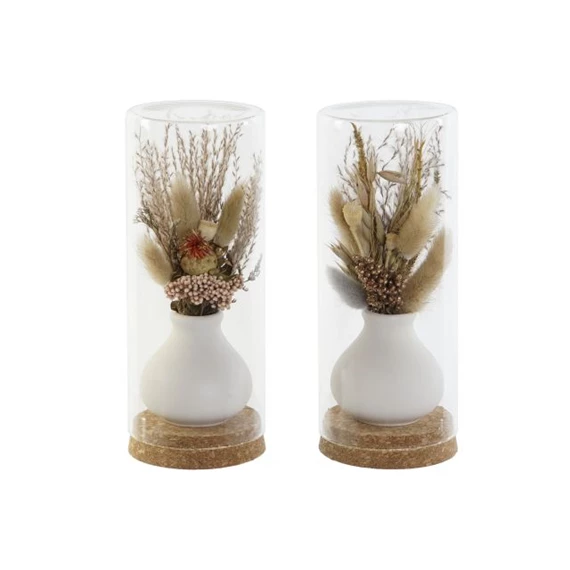 Dekoráció szárazvirág 8,5x8,5x20 cm 2 féle