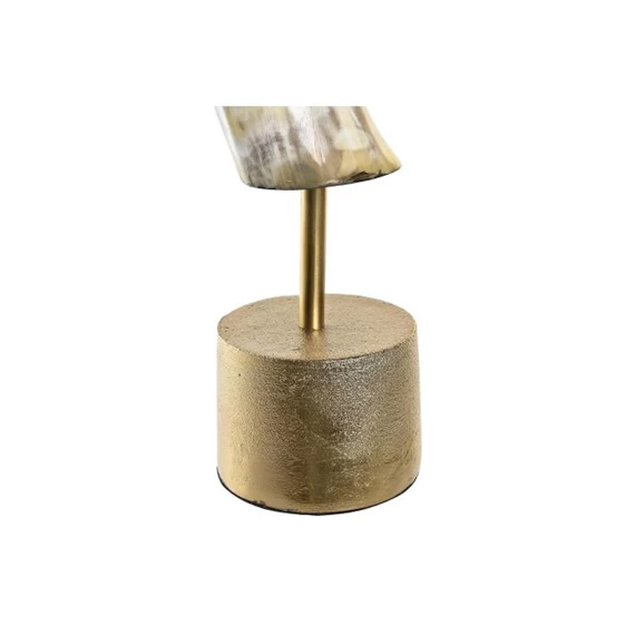 Dekoráció szarv 10x10x51 cm