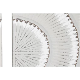 Dekoráció szett falra, körökkel 90x3,5x90 cm S/2