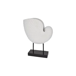 Dekoráció kagyló talppal 21x9x30 cm