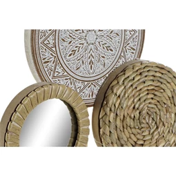 Dekoráció tükörrel 28x7x36 cm