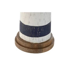 Dekoráció világítótorony 12x12x57 cm