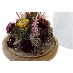 Dekoráció virágok 17x17x26 cm