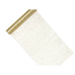 Dekorációs háló szálas arany 0,36 cm x 9m