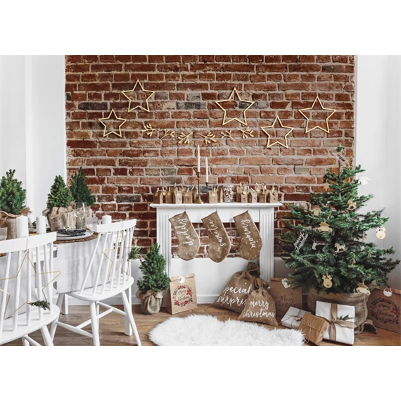 Dekorációs harisnya sweetie fehér 23x39,5 cm