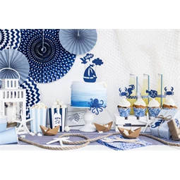 Dobozok popcornhoz kis repülő mix 7,5x7,5x12,5 cm S/6