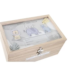 Doboz afrikai állatokkal 30x20x15 cm